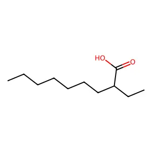 2-乙基壬酸 structure