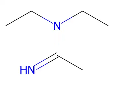 N,N-Diethylethanimidamide structure