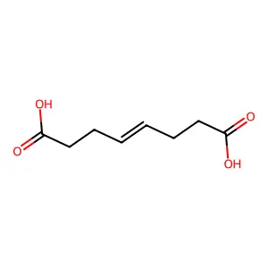 辛-4-烯二酸 structure