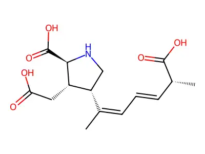 红藻氨酸 structure