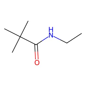 N-乙基-2,2-二甲基丙酰胺 structure