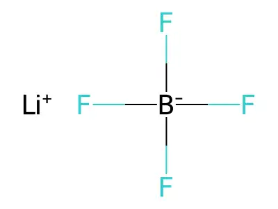 四氟硼酸锂 structure
