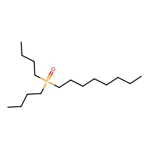 二丁基辛基氧化膦 structure
