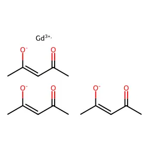 乙酰丙酮钆 structure
