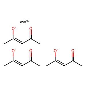 乙酰丙酮锰(III) structure