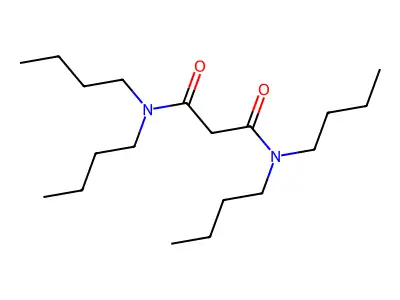 N,N,N',N'-Tetrabutylmalonamide structure