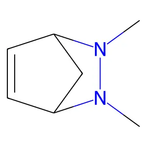 2,3-Dimethyl-2,3-diazabicyclo[2.2.1]hept-5-ene structure