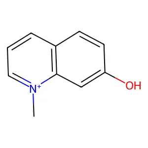 Quinolinium, 7-hydroxy-1-methyl- structure