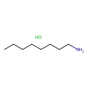 Octylamine hydrochloride structure