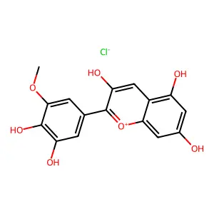 矮牵牛素 structure