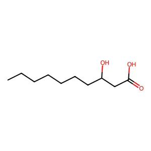 3-羟基癸酸 structure