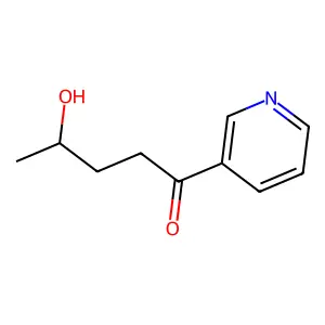 4-Hydroxy-1-(3-pyridyl)-1-pentanone structure