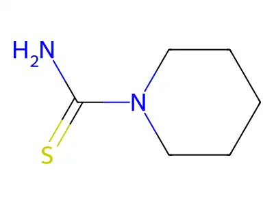 Piperidine-1-carbothioamide structure