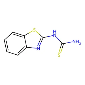 2-Benzothiazolylthiourea structure