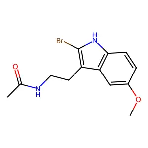 2-Bromomelatonin structure
