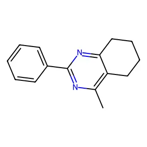 Quinazoline, 5,6,7,8-tetrahydro-4-methyl-2-phenyl- structure