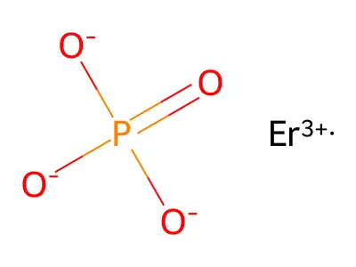 磷酸铒 structure
