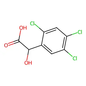 2,4,5-三氯扁桃酸 structure