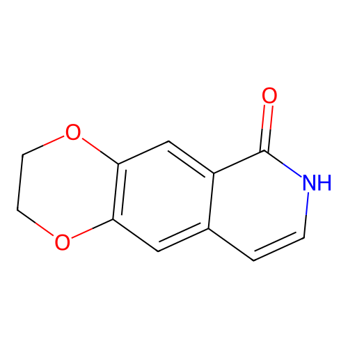 3,7-dihydro-2H-[1,4]dioxino[2,3-g]isoquinolin-6-one structure