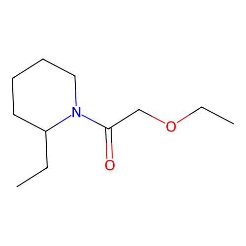 2-Ethoxy-1-(2-ethylpiperidin-1-yl)ethan-1-one structure