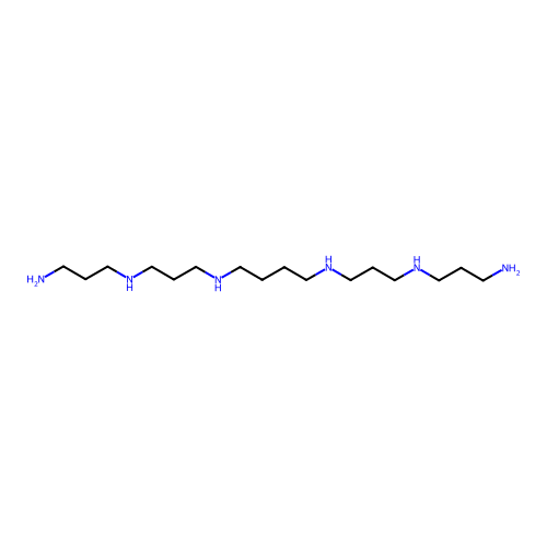 4,8,13,17-Tetraazaeicosane-1,20-diamine structure