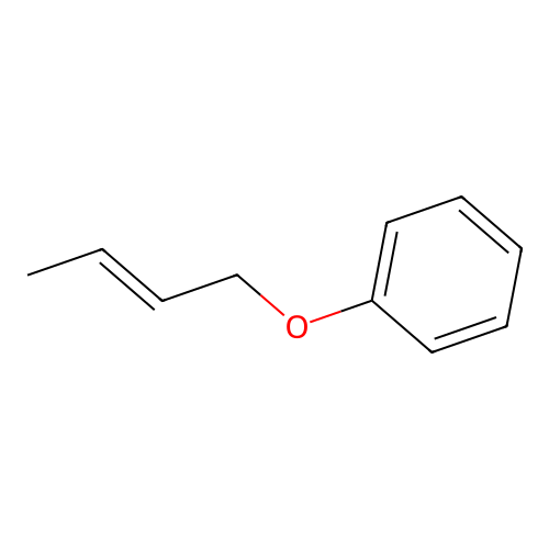 Ether, 2-butenyl phenyl structure