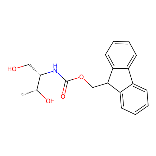 Fmoc-D-allo-threoninol structure