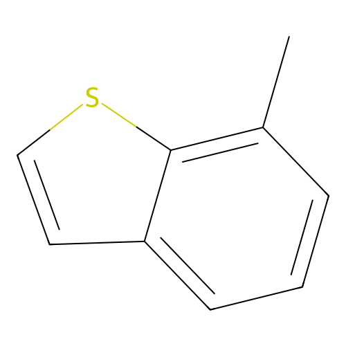 7-Methyl-1-benzothiophene structure