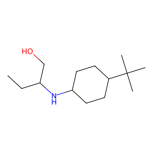 2-[(4-Tert-butylcyclohexyl)amino]butan-1-ol structure