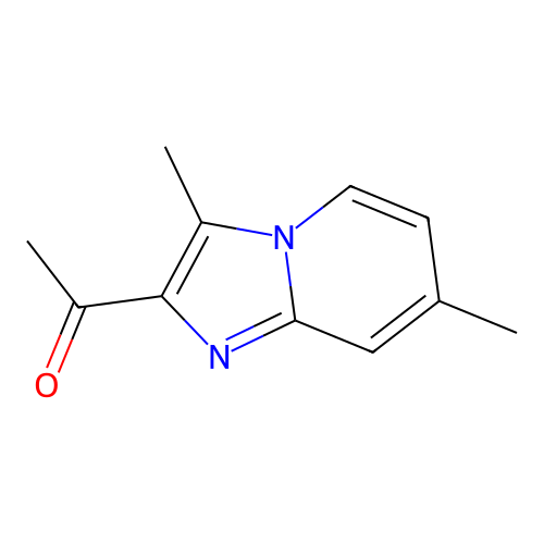 1-(3,7-Dimethylimidazo[1,2-a]pyridin-2-yl)ethanone structure