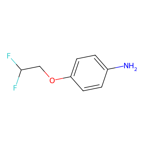 4-(2,2-二氟乙氧基)苯胺 structure