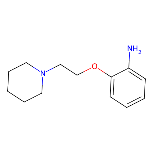 2-(2-Piperidin-1-yl-ethoxy)-phenylamine structure