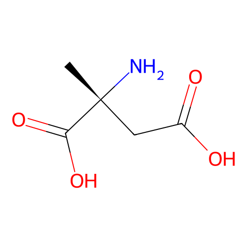(R)-(-)-2-Amino-2-methylbutanedioic acid structure