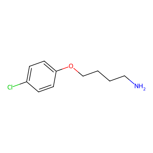 4-(4-Chlorophenoxy)butan-1-amine structure