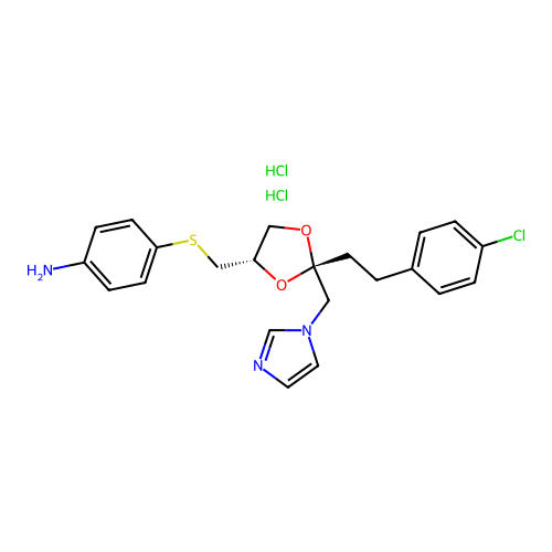 Azalanstat Dihydrochloride structure