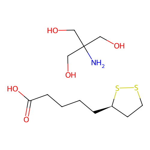 Thioctic Acid Tromethamine structure