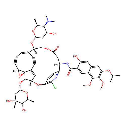 Kedarcidin chromophore structure