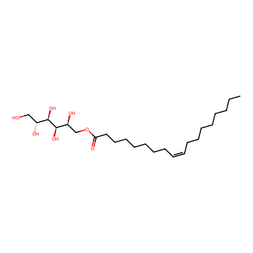 Sorbitol monooleate structure