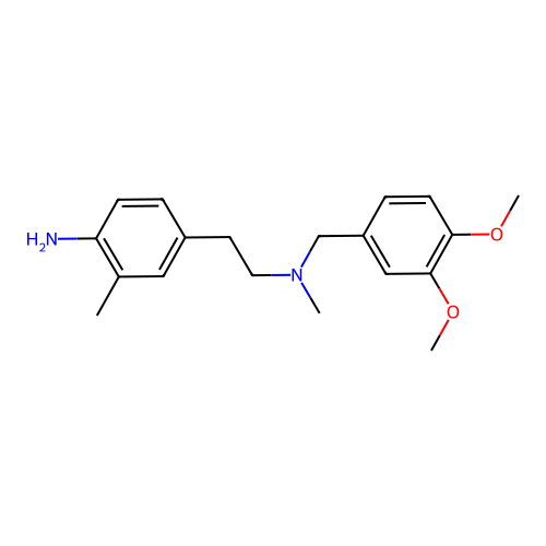 4-Amino-N-[(3,4-dimethoxyphenyl)methyl]-N,3-dimethylbenzeneethanamine structure