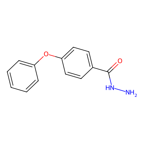 4-Phenoxybenzhydrazide structure