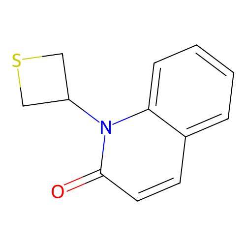 1-(Thietan-3-yl)-2(1h)-quinolone structure