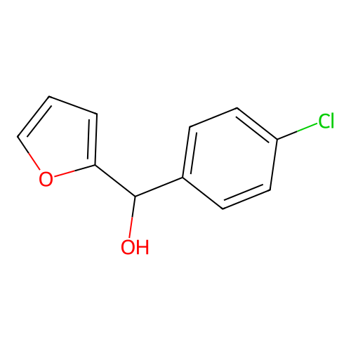 (4-Chlorophenyl)-(furan-2-yl)methanol structure
