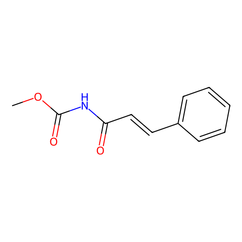 (3-Phenyl-acryloylamino)-acetic acid methyl ester structure