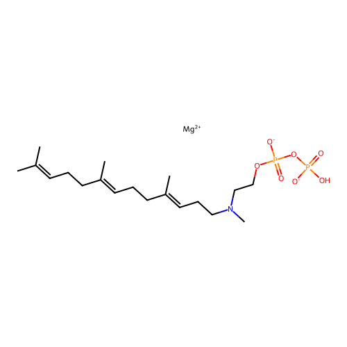 3-Azageranylgeranyl diphosphate structure