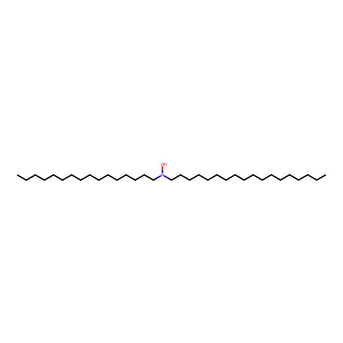 N-hexadecyl-N-octadecylhydroxylamine structure