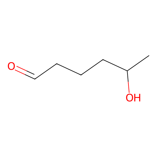 5-Hydroxy caproaldehyde structure