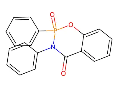 2,3-Diphenyl-2,3-dihydro-4H-1,3,2lambda~5~-benzoxazaphosphinine-2,4-dione structure