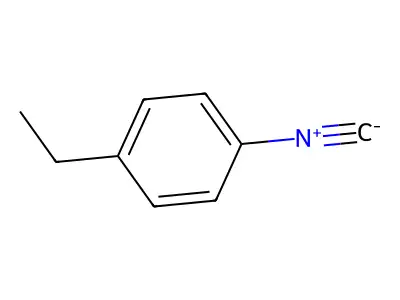 Benzene,1-ethyl-4-isocyano- structure