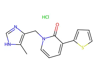 1-( -3-2 -pyridinonemonohydrochloride structure