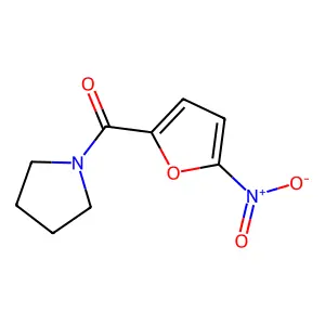 (5-Nitrofuran-2-yl)-pyrrolidin-1-ylmethanone structure